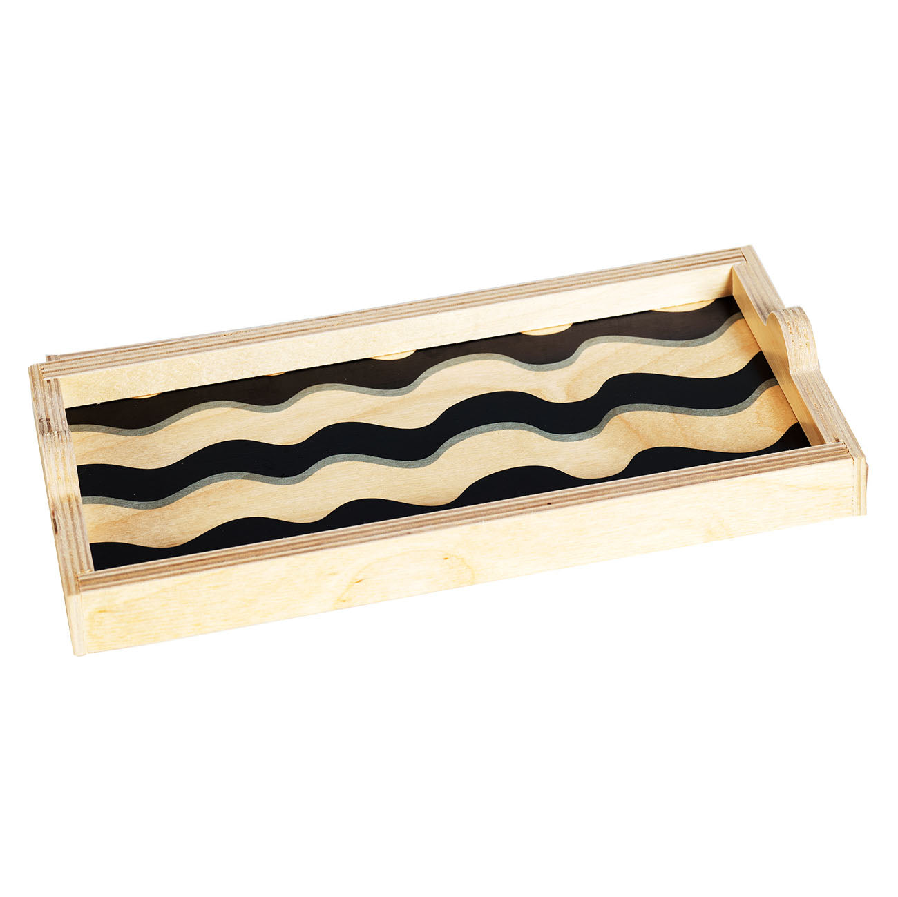 wavy mini tray