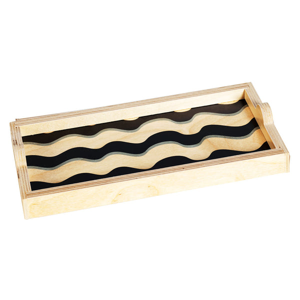 wavy mini tray