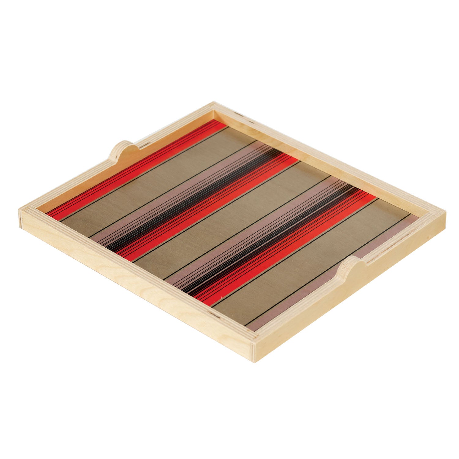 Adam Grey Square Tray